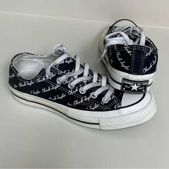 Converse Shoes Size 5m 7w Converse Chuck Low Scripted
